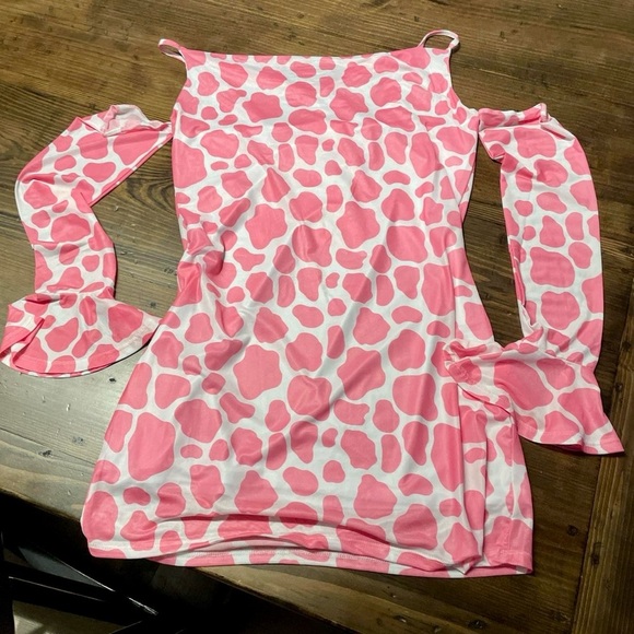 NWT Small Dolls Kill Sugar Thrillz Cattle Drive Diva Mini Dress - Picture 11 of 13